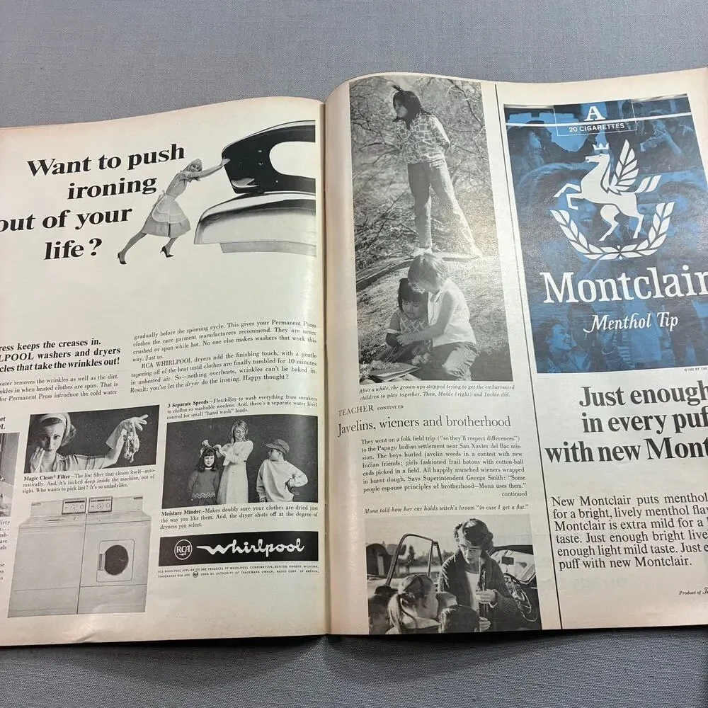 Vintage 1966 LOOK Magazine Sophia Loren Charlie Chaplin Ireland See Descr
